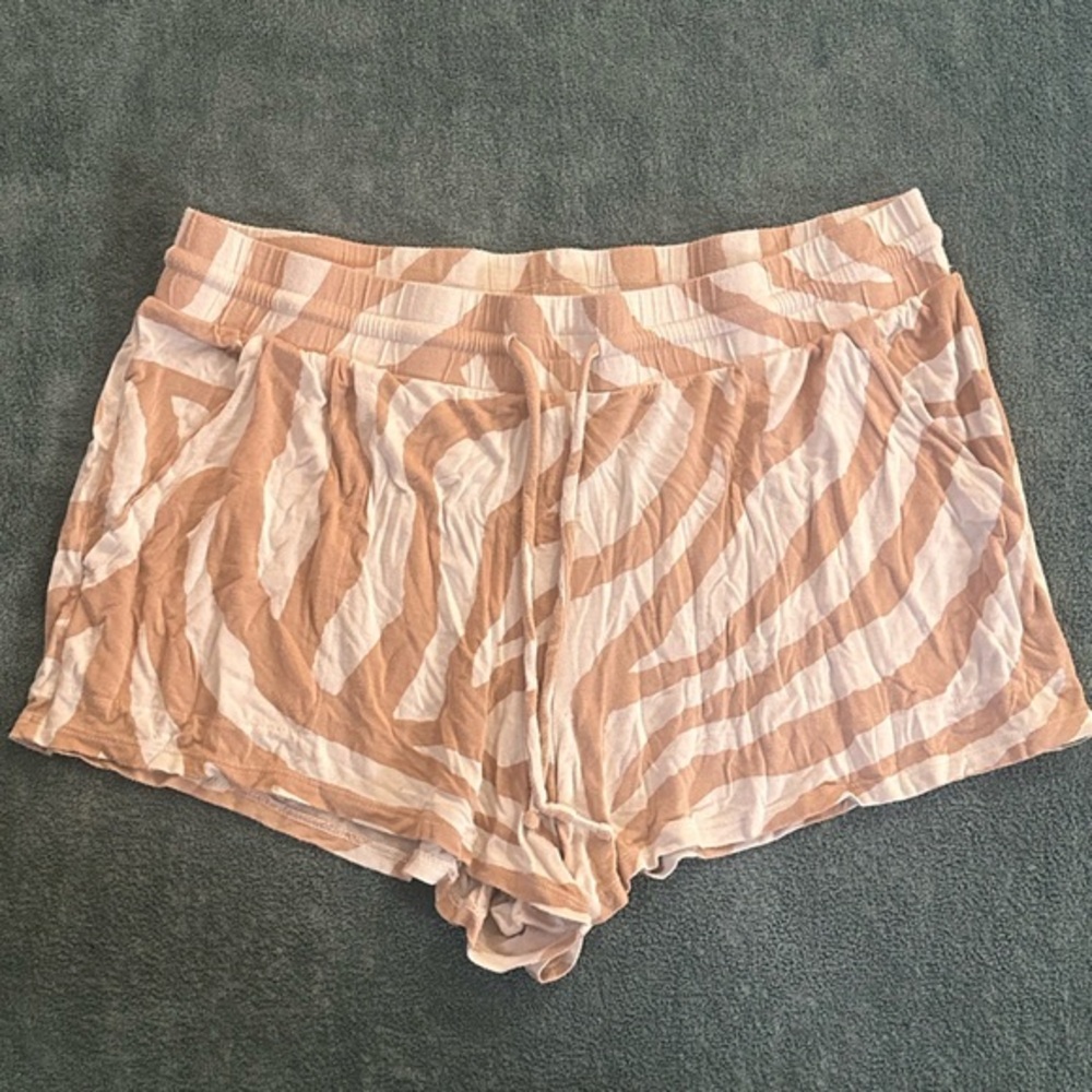 Animal Print Lounge Shorts XL
